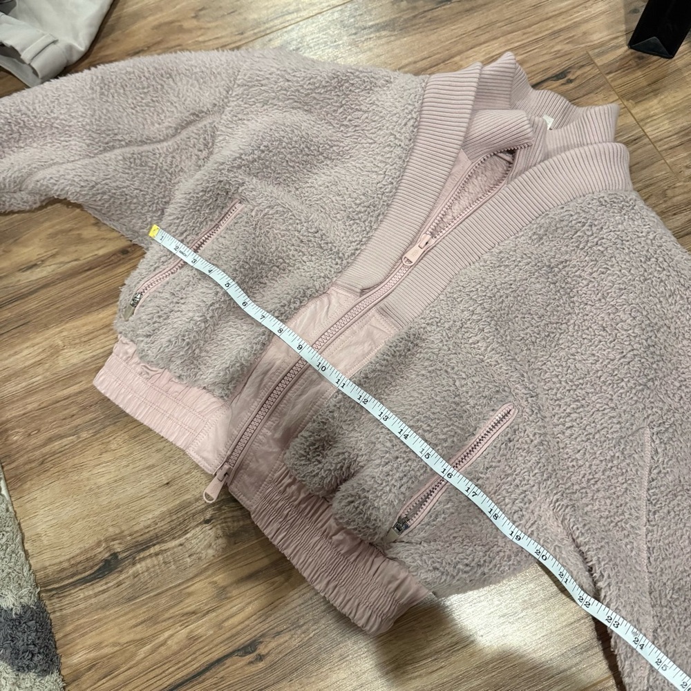 FREE PEOPLE Movement Gear Up Sherpa Teddy Fleece Jacket - Picture 9 of 10